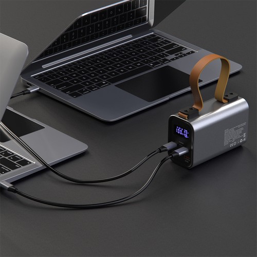 이지넷유비쿼터스 NEXTU PD 100W 보내오 보조배터리 3014TQPB 30000mAh_이미지