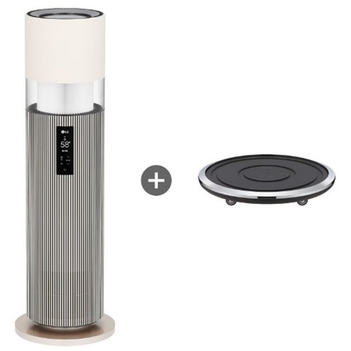 LG전자 오브제컬렉션 퓨리케어 하이드로타워 HY704RSUA (무빙휠 포함)