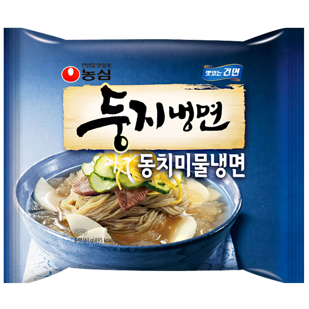 농심 둥지냉면 동치미물냉면 161g (24개)_이미지