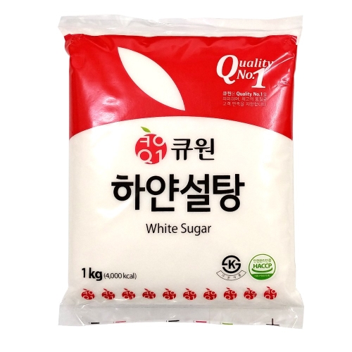 큐원 하얀설탕 1kg