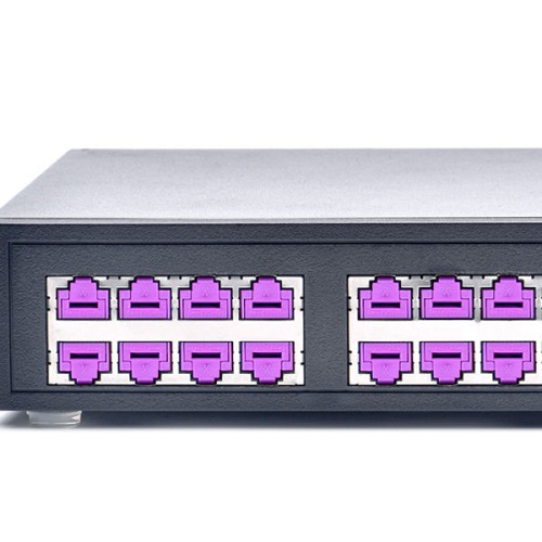 컴엑스아이 스마트키퍼 NL03P1 랜 포트락 (퍼플, 12개)_이미지