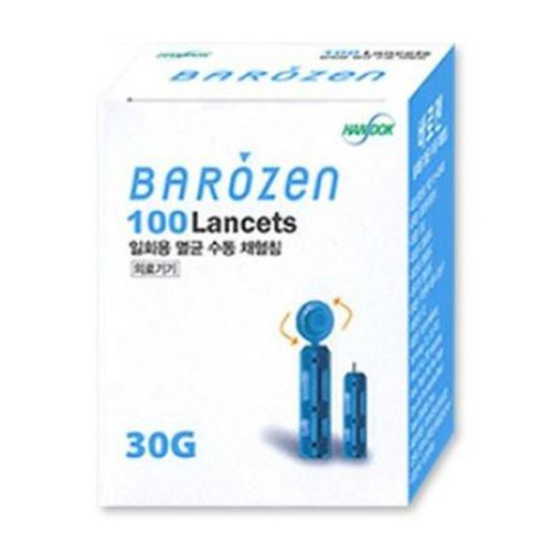 한독약품 바로잰 채혈침 30G (100개)_이미지