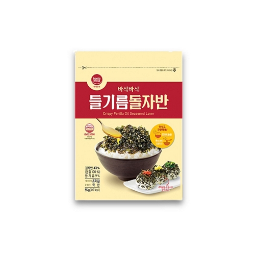 대양식품 바다모아 광천 들기름 돌자반 55g이미지입니다. 누르면 해당 게시물로 새창이동합니다.