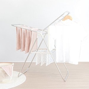 스텐 접이식 빨래 건조대 중형