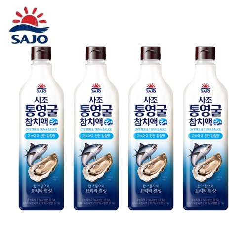 사조대림 통영굴 참치액 500g (4개)_이미지