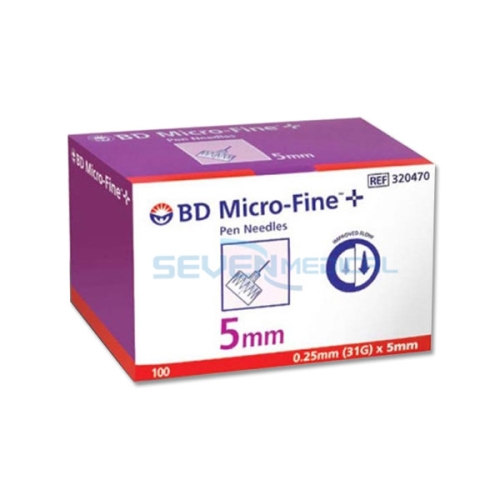 BD 마이크로 파인 펜니들 31G 5mm 1박스 100개입 320470