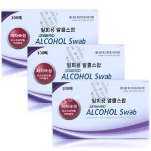 SD바이오센서 알콜스왑 100매 (3개)