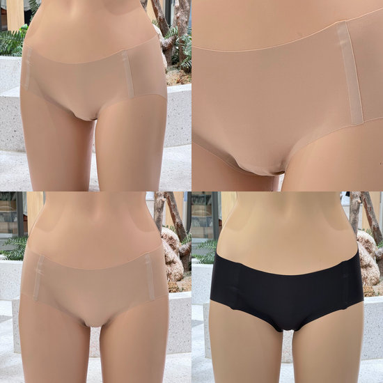 란제리 폴리 스판 20데니아 프리컷팅 로우기장 여성 무봉제팬티 VPT6035 VPT6737Z0000