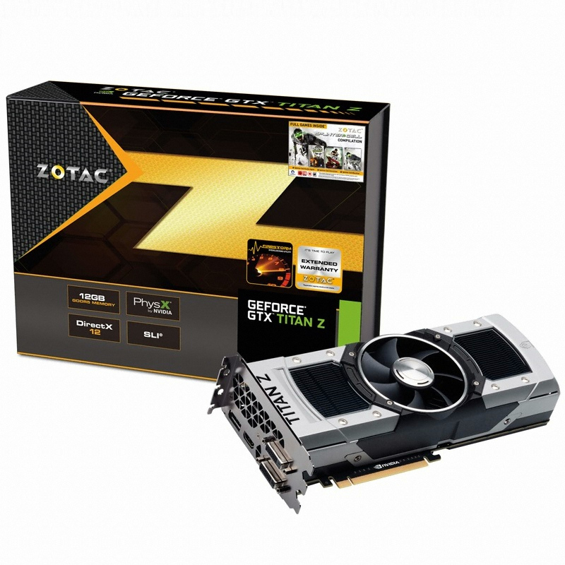 ZOTAC 지포스 GTX Titan Z D5 12GB 스플린터 셀_이미지