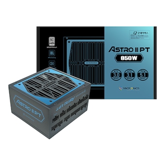 마이크로닉스 ASTRO II PT <b>850W</b> 80PLUS플래티넘 풀모듈러 ATX3.1