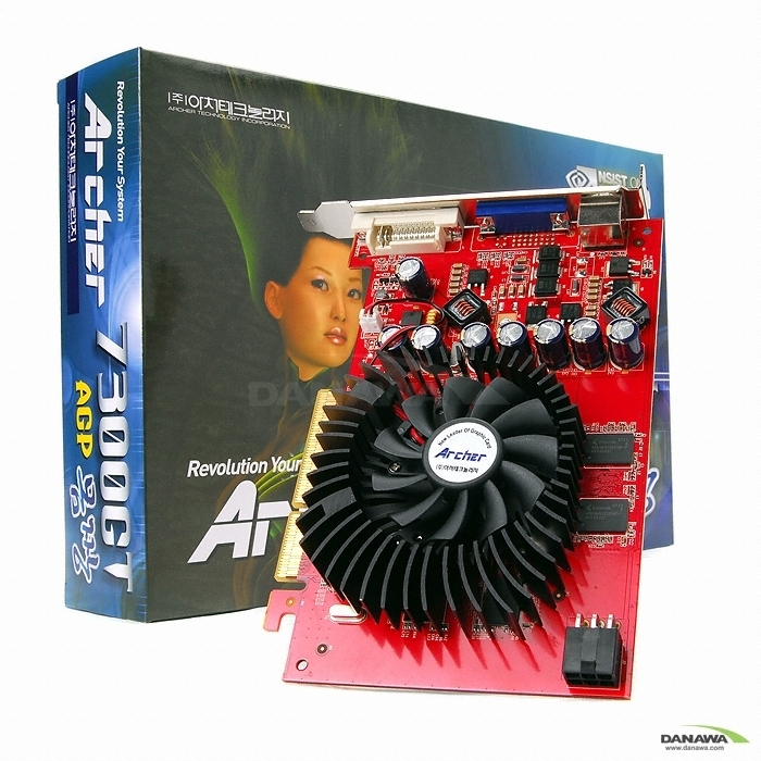 Archer ������ 7300GT ��¯ DDR3 256MB AGP
