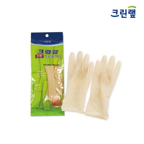크린랲 간편 고무장갑 (100켤레)_이미지