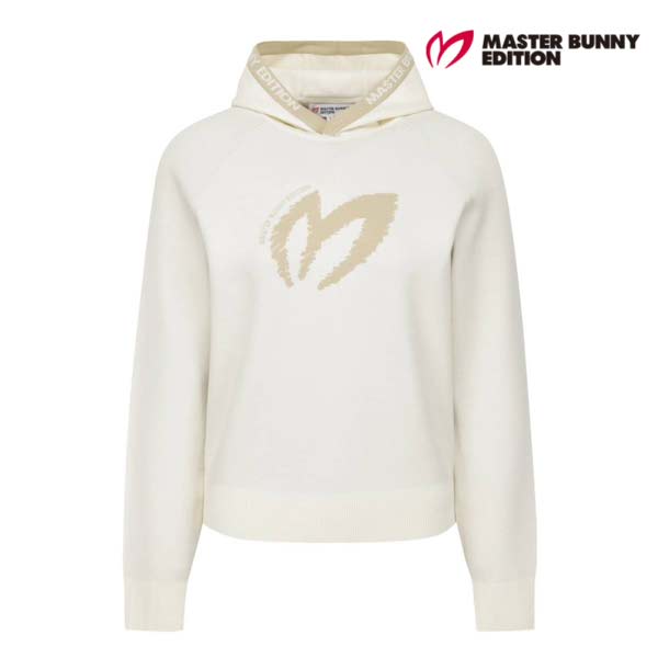 마스터바니에디션 심볼 래글런 후드 긴팔 니트 421F1SR191_IV