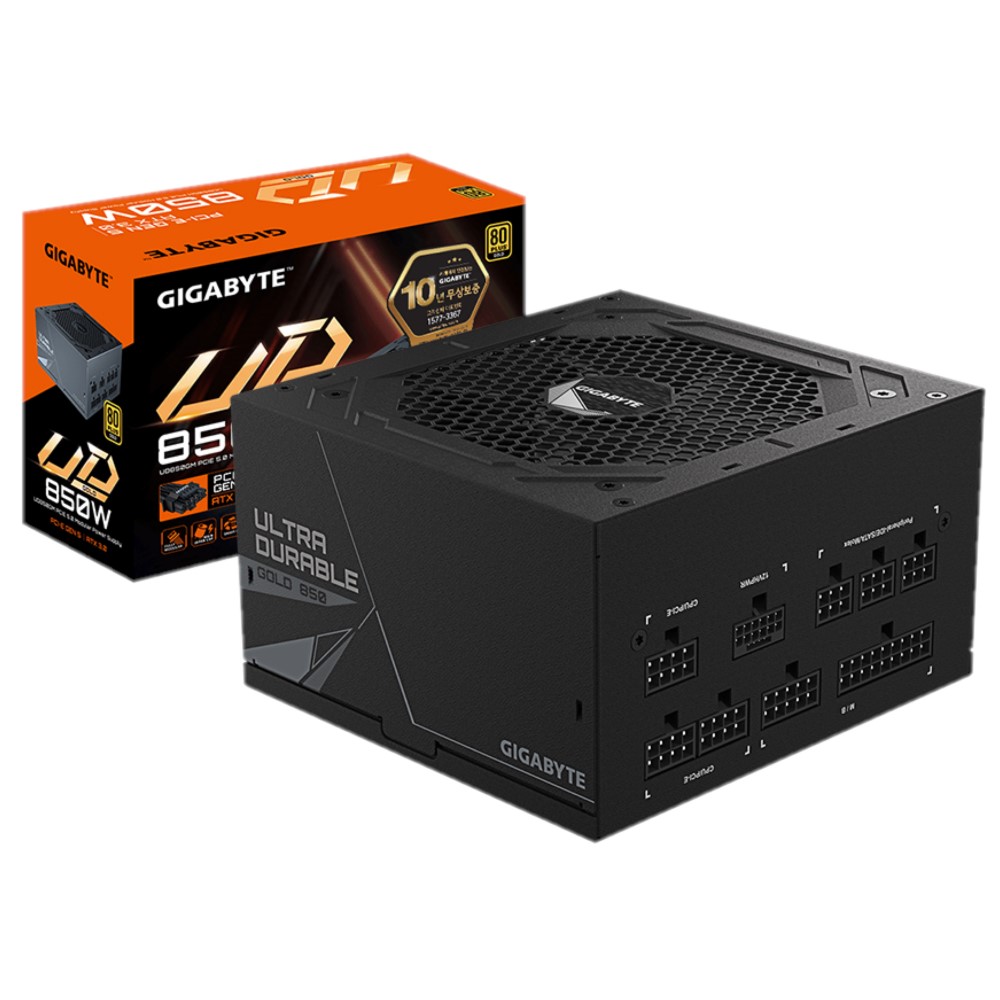 GIGABYTE UD850GM PG5 80PLUS골드 풀모듈러 ATX3.0 제이씨현