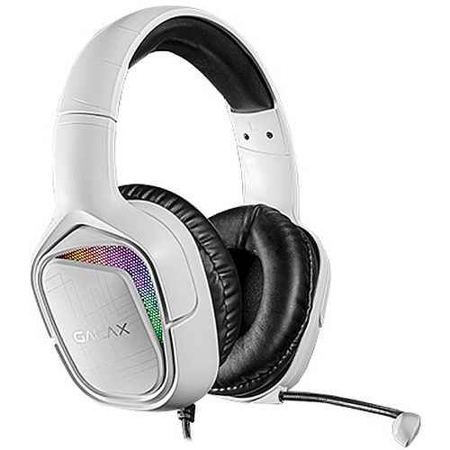 갤럭시 갤라즈 GALAX EX-03 가상 7.1채널 RGB 게이밍 헤드셋 (화이트)