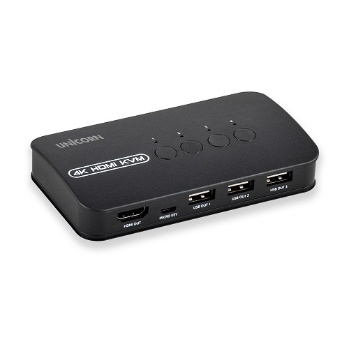 서진네트웍스 UNICORN KVM-400HV 4:1 HDMI KVM 스위치이미지입니다. 누르면 해당 게시물로 새창이동합니다.