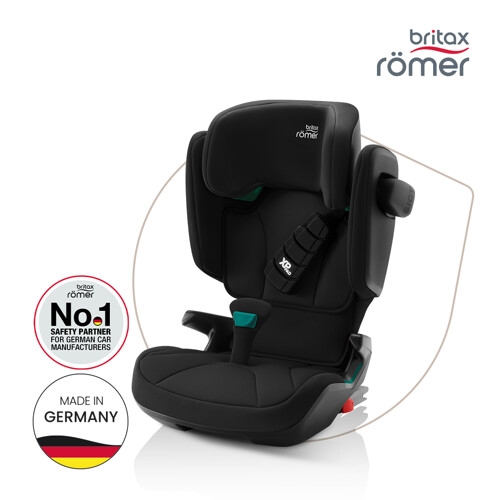 브라이텍스  키드픽스 아이사이즈 일체형 주니어 카시트 (블랙)