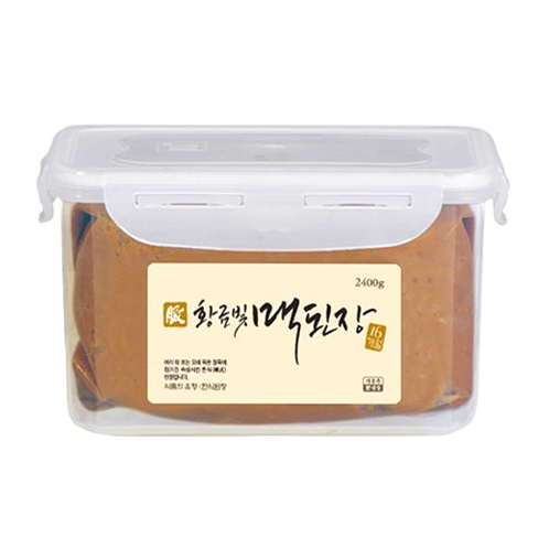 한국맥꾸룸 황금빛 맥된장 2.4kg (1개)