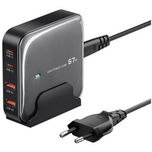 PD PPS 67W 4포트 GaN 충전기 TCT67-Z08