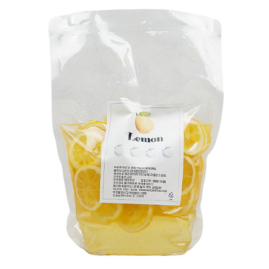 레몬청 1kg (슬라이스)