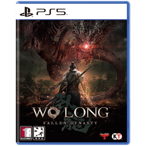  와룡 폴른 다이너스티 한글판 PS5, 패키지디스크