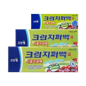 크린랲 크린 이중지퍼백 실속구성 미니20+중100+대80 200매이미지입니다. 누르면 해당 게시물로 새창이동합니다.