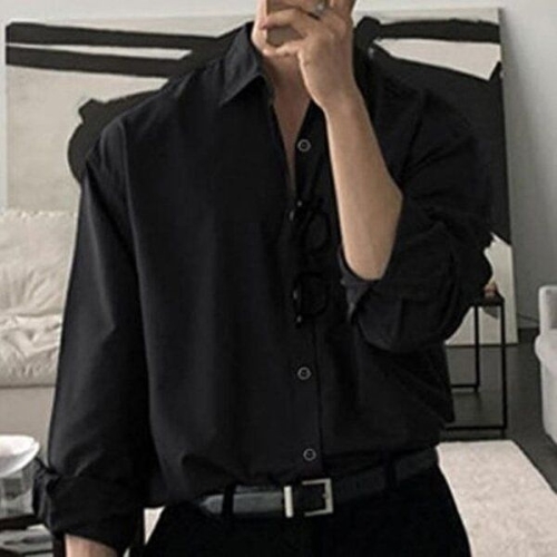 셀러허브 JHQS8Y7P_4B남자 드레프트 셔츠 리본블라웃 LD670_이미지