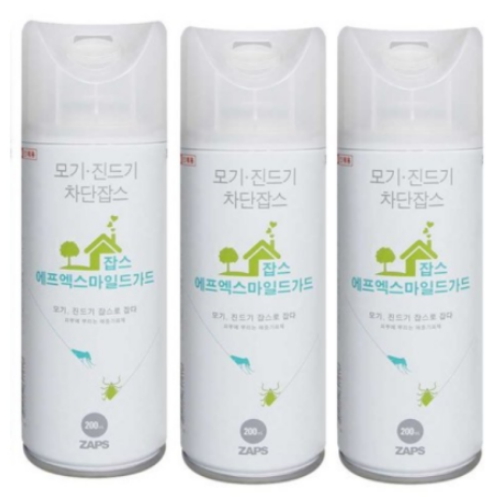 팜클 잡스 에프엑스마일드가드 200ml (3개)