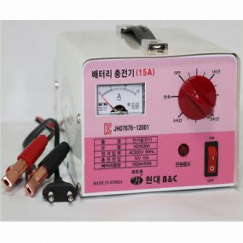 현대전자  HD 1530A 배터리 충전기