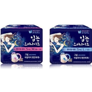 에브리데이 화이트센스 입는 오버나이트 중형 5개 (1팩(5개))_이미지