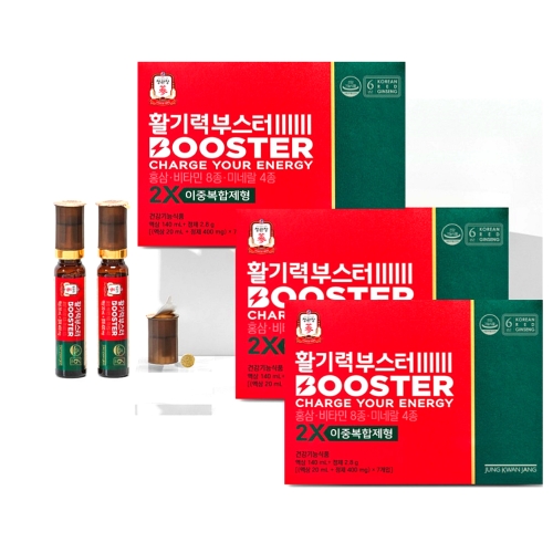 정관장 활기력 부스터 20ml 7병 (3개)_이미지