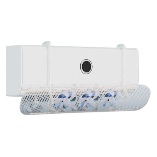 알리다 벽걸이 에어컨 바람막이 무타공 무동력 팬_이미지