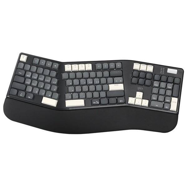 지클릭커 OFFICEPRO EK500 무선 기계식 (베이지 블랙)_이미지