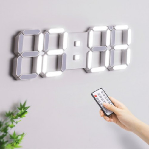 홈플래닛 리모컨 빅 LED 벽시계_이미지