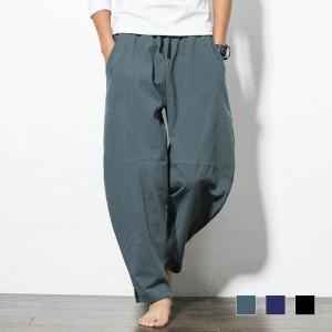 셀러허브 쿨르 남자 린넨 블루머 통바지 SD-230342 S10466520_이미지