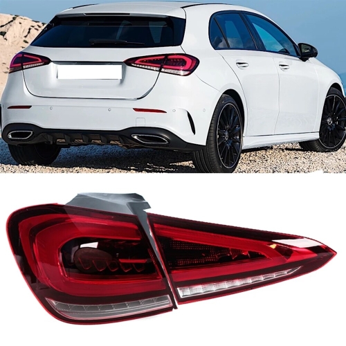 자동차 리어 범퍼 스플리터 스포일러 카나드 에어 벤트 메르세데스 V177 W177 A 클래스 A200 A220 A35 20..