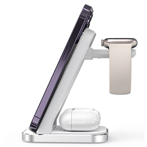 바이퍼럭스 클레버 타키온 15W 3in1 무선충전기 CTW-MG3 (애플워치용)_이미지