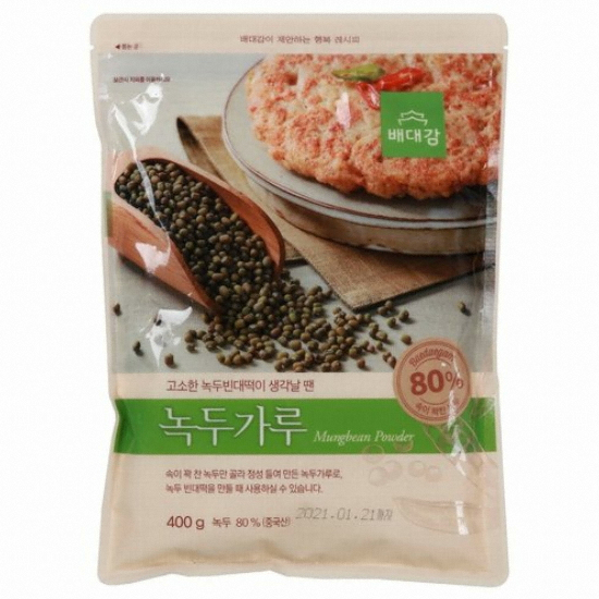 늘푸른 배대감 녹두가루 400g (1개)_이미지