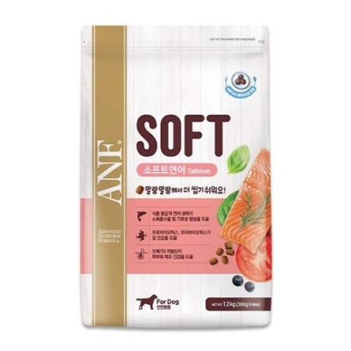 우리와 ANF 독 소프트 연어 1.2kg (2개)