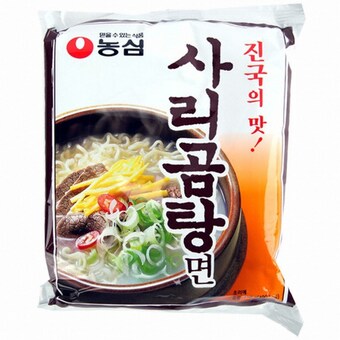 농심 사리곰탕면 110g