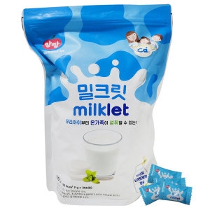 밀크릿 600g 300정입 /아이들간식 우유맛 캔디 사탕