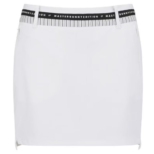 마스터바니에디션 로고 스트라이프 큐롯 스커트 421D1PC001 (WH, 화이트)