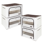 씨엔디상사 벨라홈 프리미엄 대용량 리빙박스 66L (4개)_이미지