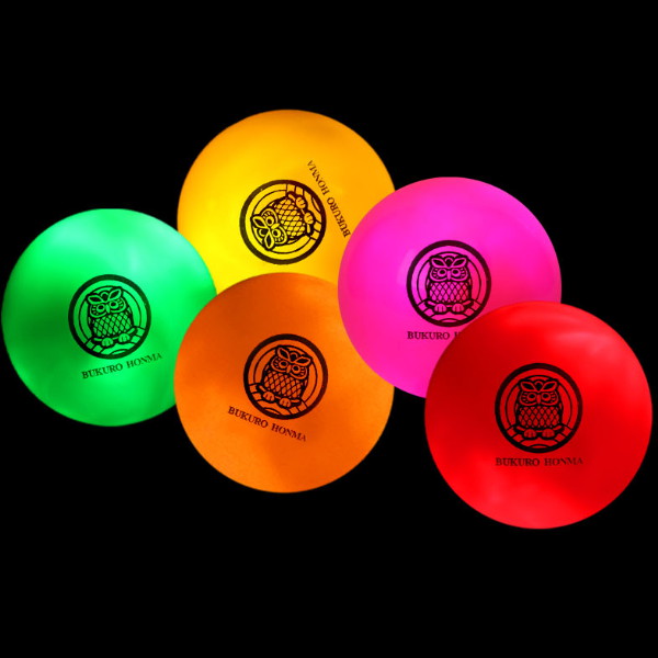 부쿠로혼마 문라이트 Led 3피스 야광 파크골프공 (1개)_이미지