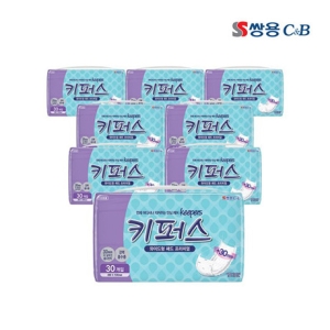 키퍼스 쌍용씨앤비 와이드형 패드 30개입 8팩