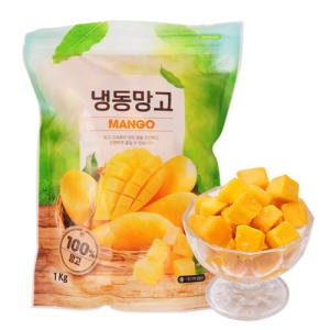  뉴뜨레 냉동 망고다이스 1kgX3개