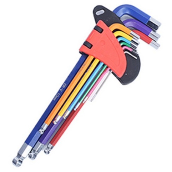 Dr.Tools 크롬 바나듐 컬러 볼렌치 세트 L (9pcs)_이미지