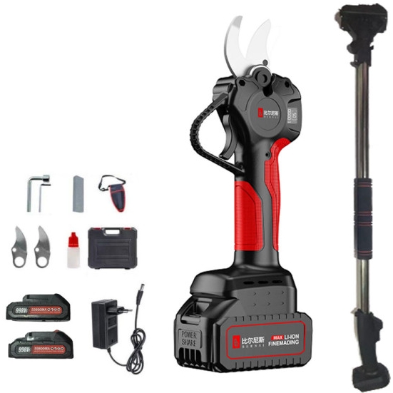 프리미엄 6.0 충전식 무선 전동 전지가위 + 연장봉 해외구매