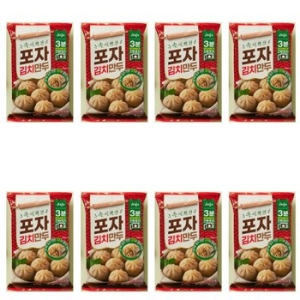 진주햄 포자 김치만두 168g (8개)_이미지