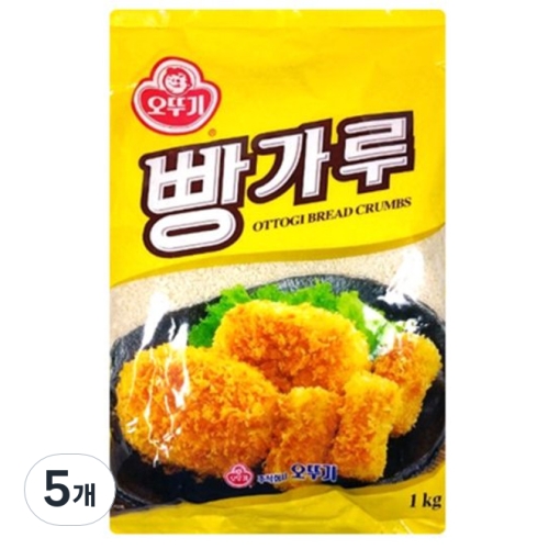 오뚜기 빵가루 1kg (5개)_이미지